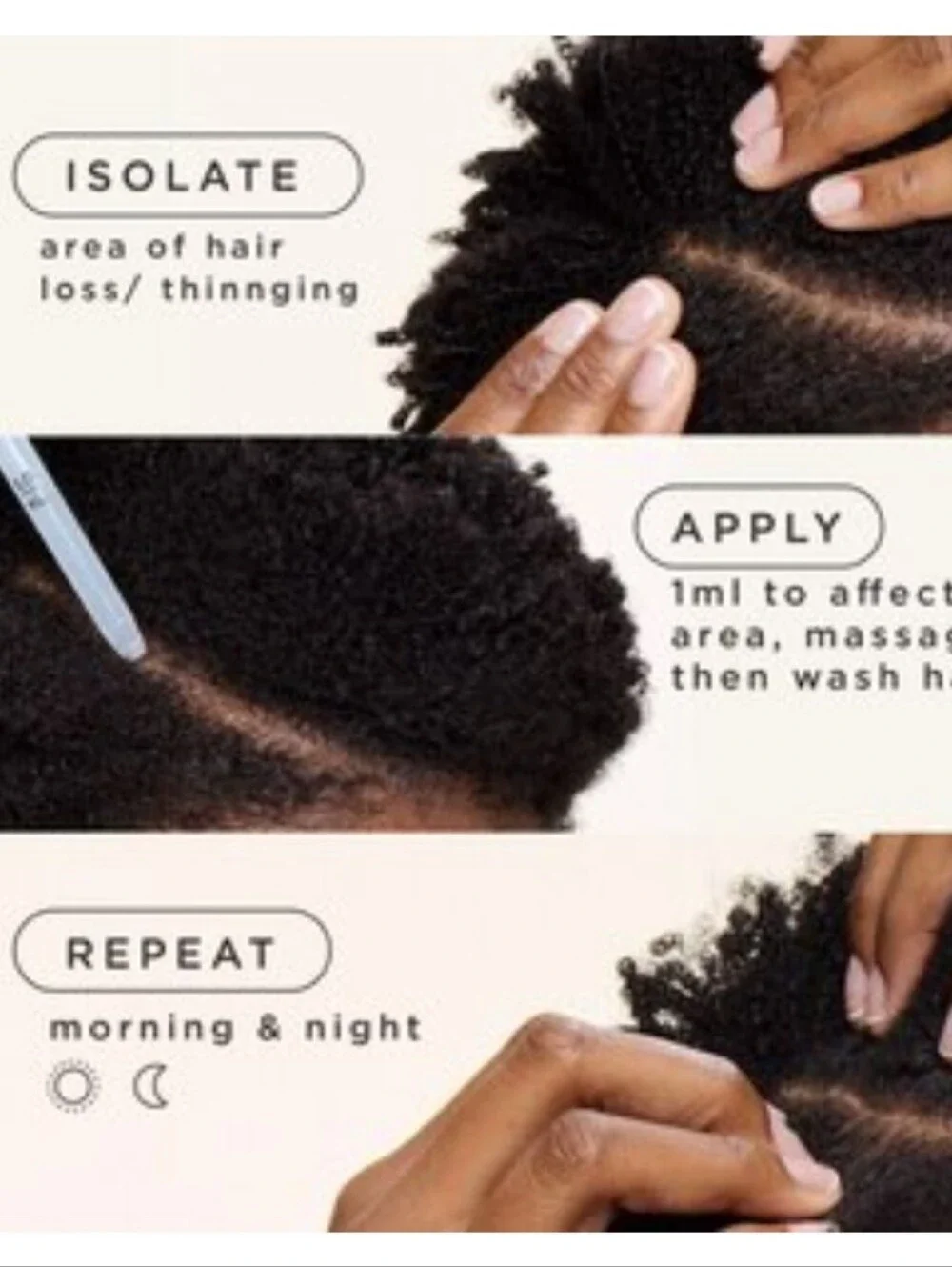 Carol's Daughter Goddess Strength 2% Minoxidil Solution Hair Regrowth Treatment
